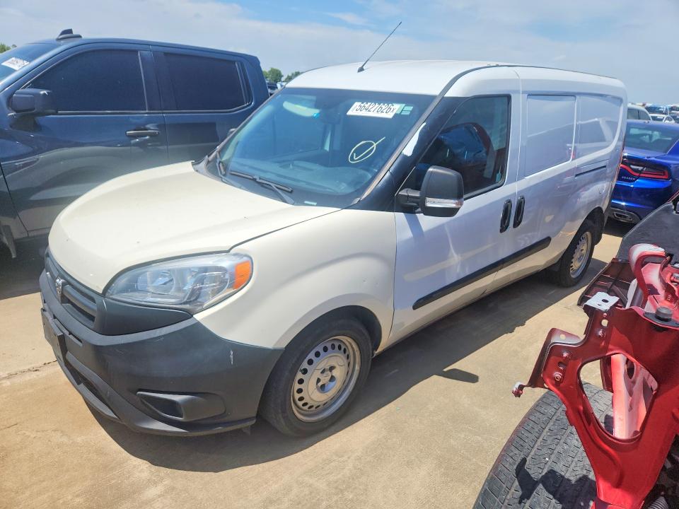 2017 Ram Promaster city VIN ZFBERFAB5H6E26036 COPART salvage auction — MINOR DENT/SCRATCHES, Tx - Certificate Of Title (P), sold $1,950 on 2026-07-20 (photo 1)
