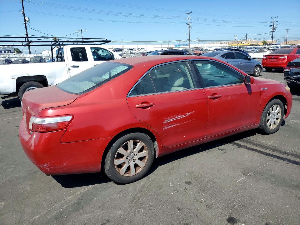 2008 Toyota Camry hybrid VIN JTNBB46K483045516 COPART salvage auction — FRONT END, Ca - Dis/Dlr/Exp Only Clean Title, sold $1,050 on 2026-07-08 (photo 3)