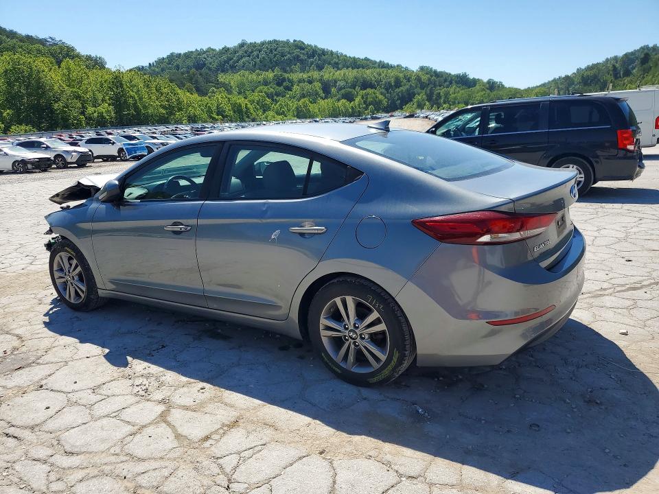 2018 Hyundai Elantra VIN KMHD84LF5JU518757 COPART salvage auction — FRONT END, Oh - Cert Of Title-Salvage, sold $1,850 on 2026-07-09 (photo 2)