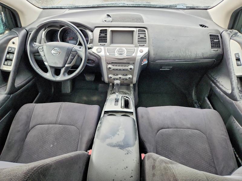 2012 Nissan Murano VIN JN8AZ1MU8CW100382 COPART salvage auction — ENGINE BURN, Tn - Salvage Certificate, sold $150 on 2026-07-13 (photo 8)