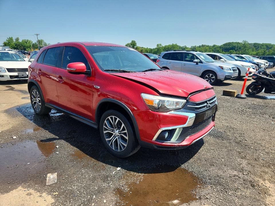2019 Mitsubishi Outlander VIN JA4AR3AU1KU014573 COPART salvage auction — FRONT END, CT - CERT OF TITLE-SALVAGE, sold $2,700 on 2026-07-28 (photo 4)