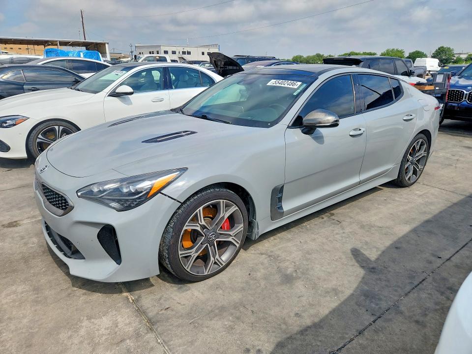 2018 Kia VIN KNAE55LC7J6019280 COPART salvage auction — WATER/FLOOD, Tx - Salvage Title-Flood Damage, sold $1,250 on 2026-07-30 (photo 1)
