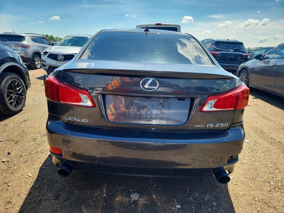 2009 Lexus Is 250 VIN JTHCK262795029926 COPART salvage auction — MINOR DENT/SCRATCHES, Il - Certificate Of Title, sold $525 on 2026-07-07 (photo 6)