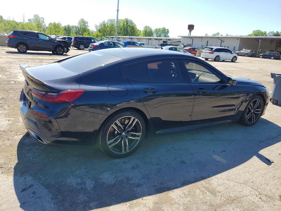 2022 BMW 8er VIN WBAGV4C01NCJ13106 COPART salvage auction — FRONT END, Ny - Mv-907A Salvage Certificate, sold $29,250 on 2026-08-17 (photo 3)