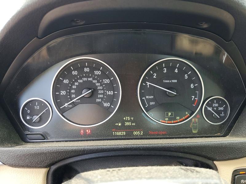 2015 BMW VIN WBA3T1C55FP819830 COPART salvage auction — WATER/FLOOD, Ma - Cert Of Title-Reconstrctd Coll, sold $1,850 on 2026-07-02 (photo 9)