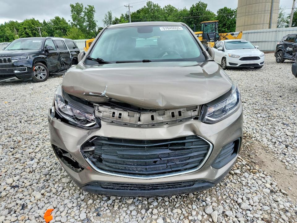 2020 Chevrolet VIN KL7CJKSB0LB353512 COPART salvage auction — FRONT END, Mi - Certificate Of Title, sold $850 on 2026-07-30 (photo 5)