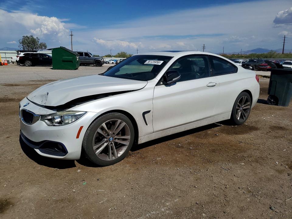 2015 BMW 4er VIN WBA3N7C55FK225538 COPART salvage auction — SIDE, Az - Cert Of Title - Salvage, sold $2,000 on 2026-08-07 (photo 1)