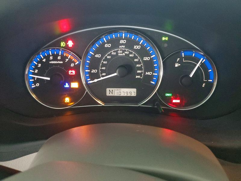2012 Subaru Forester VIN JF2SHBEC7CH415579 COPART salvage auction — FRONT END, Tx - Salvage Vehicle Title, sold $750 on 2026-07-10 (photo 9)