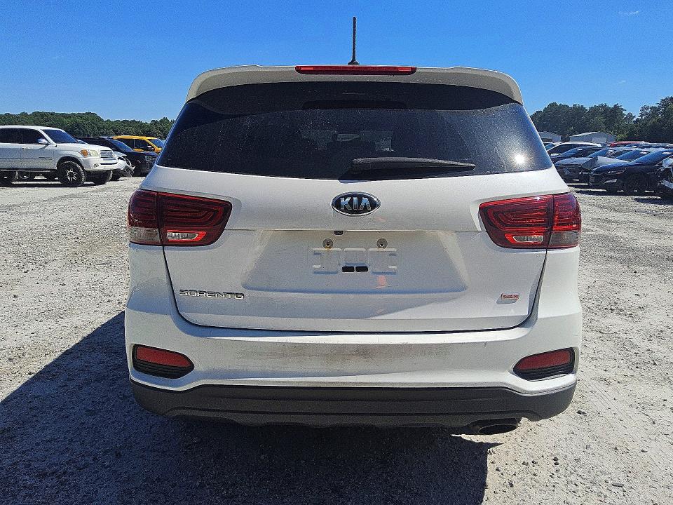 2020 Kia Sorento VIN 5XYPG4A37LG668693 COPART salvage auction — MINOR DENT/SCRATCHES, Ct - Clean Title, sold $5,200 on 2026-07-09 (photo 6)