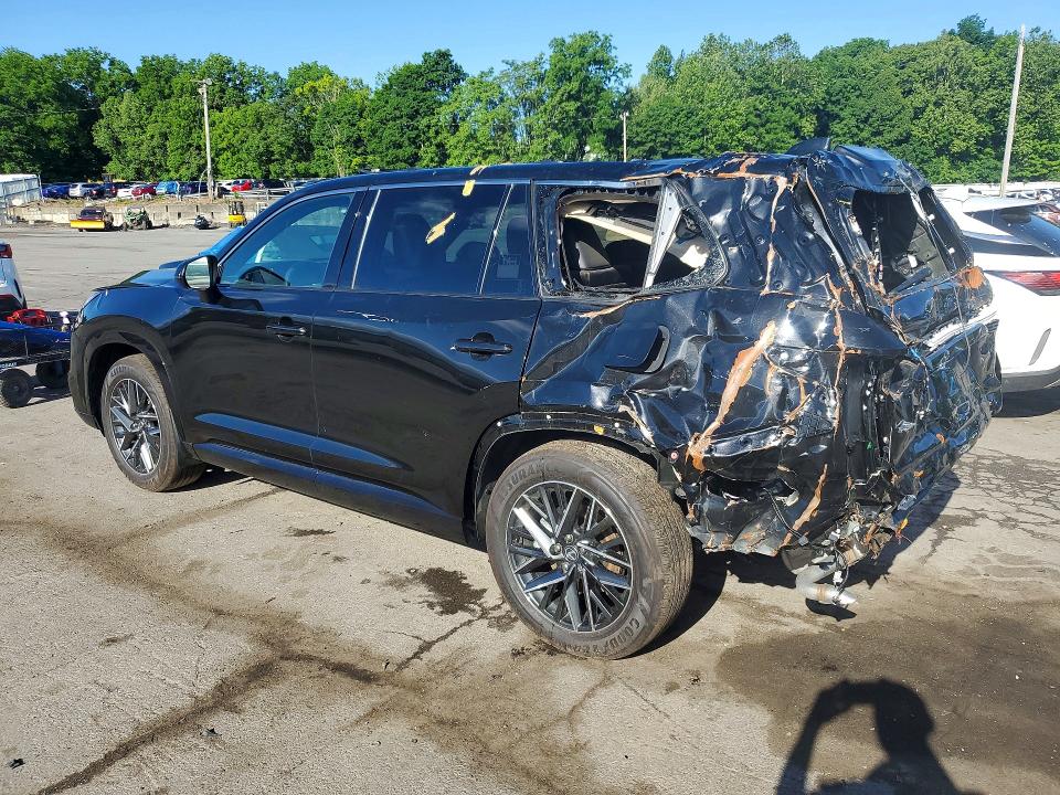 2025 Lexus Tx VIN 5TDAAAB65SS044424 COPART salvage auction — REAR END, Ny - Certificate Of Title (P), sold $8,600 on 2026-07-23 (photo 2)
