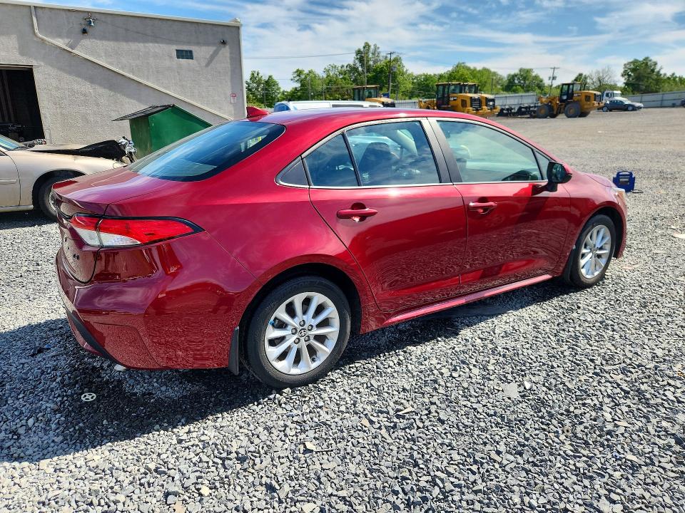 2022 Toyota Corolla VIN 5YFVPMAE7NP274974 COPART salvage auction — SIDE, Nj - Cert Of Title-Salvage, sold $5,700 on 2026-07-31 (photo 3)