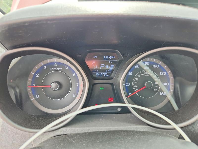 2014 Hyundai VIN KMHDH4AE6EU031311 COPART salvage auction — FRONT END, De - Salvage Certificate, sold $775 on 2026-07-28 (photo 9)