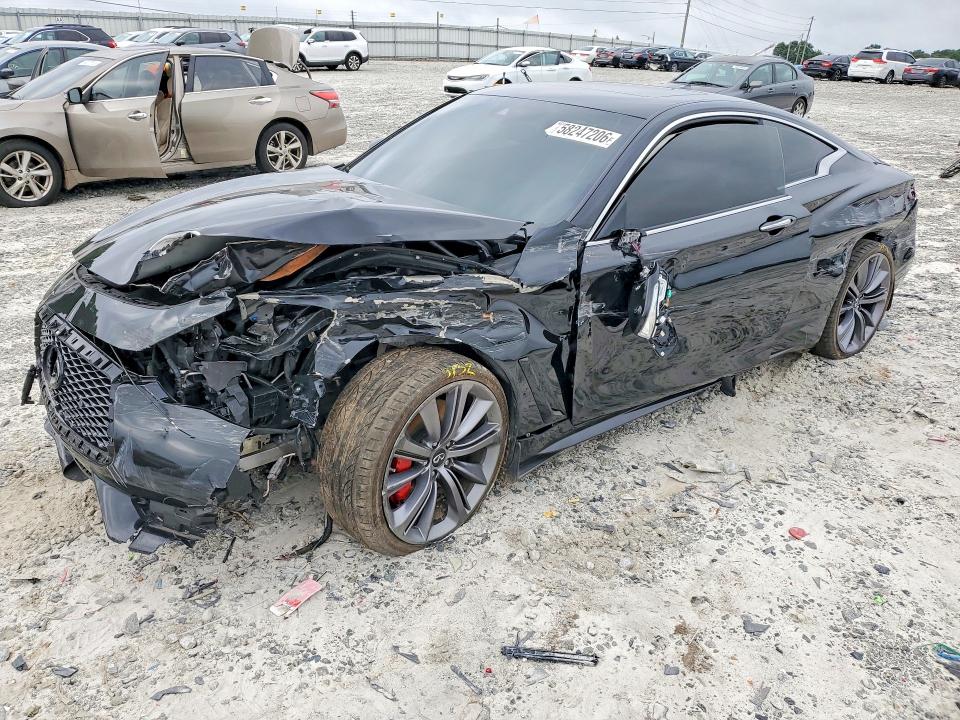 2022 Infiniti VIN JN1FV7LK3NM660277 COPART salvage auction — FRONT END, Salvage Title, sold $7,000 on 2026-08-17 (photo 1)