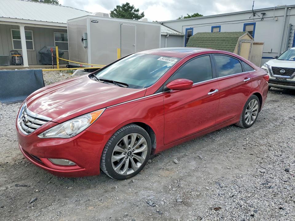 2013 Hyundai Sonata VIN 5NPEC4AC4DH629167 COPART salvage auction — HAIL, Ar - Cert Of Title-Salvage, sold $2,100 on 2026-07-08 (photo 1)