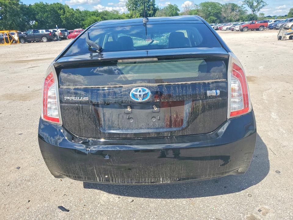 2014 Toyota VIN JTDKN3DU1E0381485 COPART salvage auction — ROOF, IA - CERT OF TITLE-SALVAGE TITLE, sold $1,550 on 2026-07-31 (photo 6)
