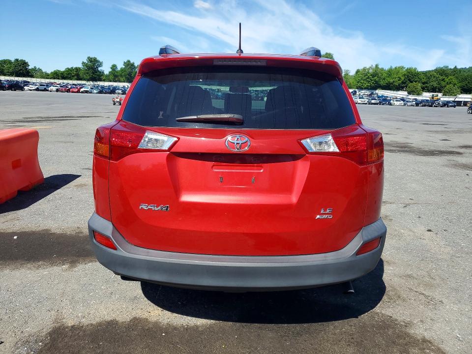 2015 Toyota Rav 4 VIN JTMBFREV2FJ019734 COPART salvage auction — FRONT END, PA - CERTIFICATE OF SALVAGE, sold $1,600 on 2026-07-21 (photo 6)