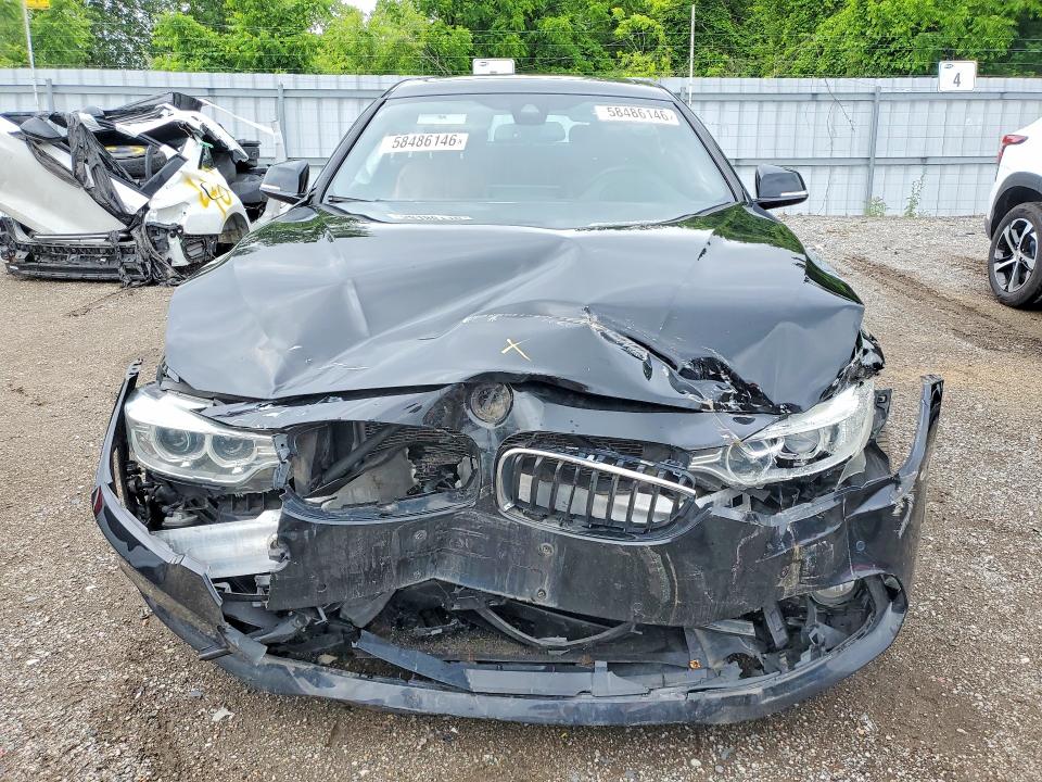 2016 BMW 4 series VIN WBA4C9C57GG141537 COPART salvage auction — FRONT END, On - Permit Salvage, sold $2,750 on 2026-07-14 (photo 5)