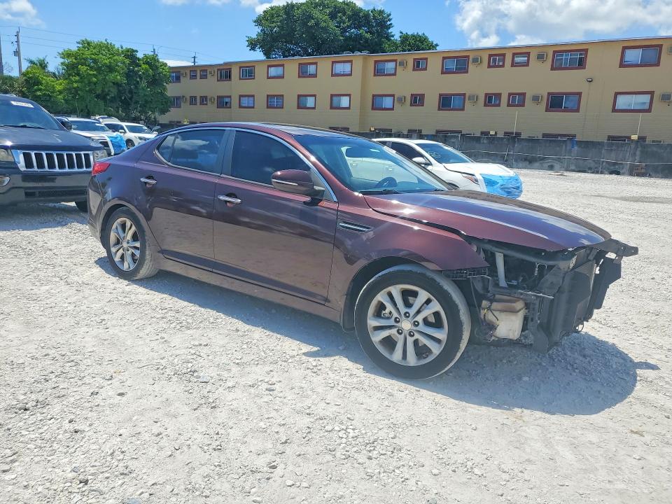 2012 Kia VIN 5XXGM4A74CG054328 COPART salvage auction — FRONT END, Fl - Cert Of Title Slvg Rebuildable, sold $875 on 2026-07-10 (photo 4)