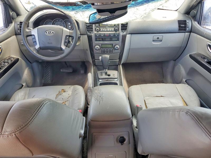 2008 Kia Sorento VIN KNDJD736185848436 COPART salvage auction — ROLLOVER, Fl - Cert Of Title Slvg Rebuildable, sold $500 on 2026-07-15 (photo 8)