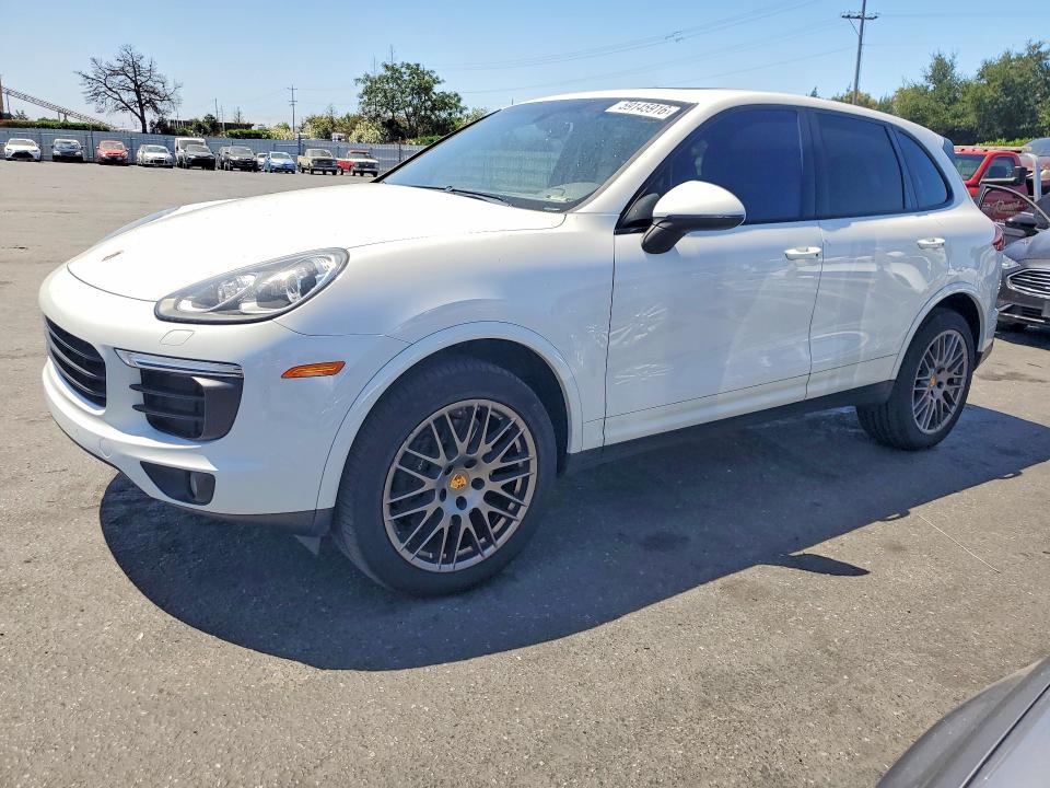 2018 Porsche Cayenne VIN WP1AA2A26JKA06970 COPART salvage auction — WATER/FLOOD, Ca - Non-Repairable Vehicle Cert, sold $5,200 on 2026-07-30 (photo 1)