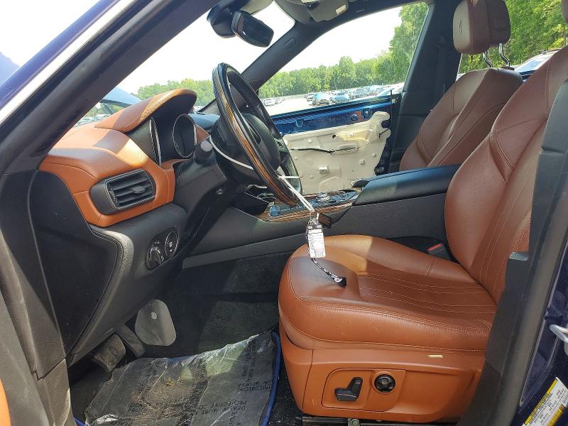 2019 Maserati Levante VIN ZN661XUA2KX309335 COPART salvage auction — FRONT END, Nj - Cert Of Title-Salvage, sold $8,100 on 2026-07-14 (photo 7)
