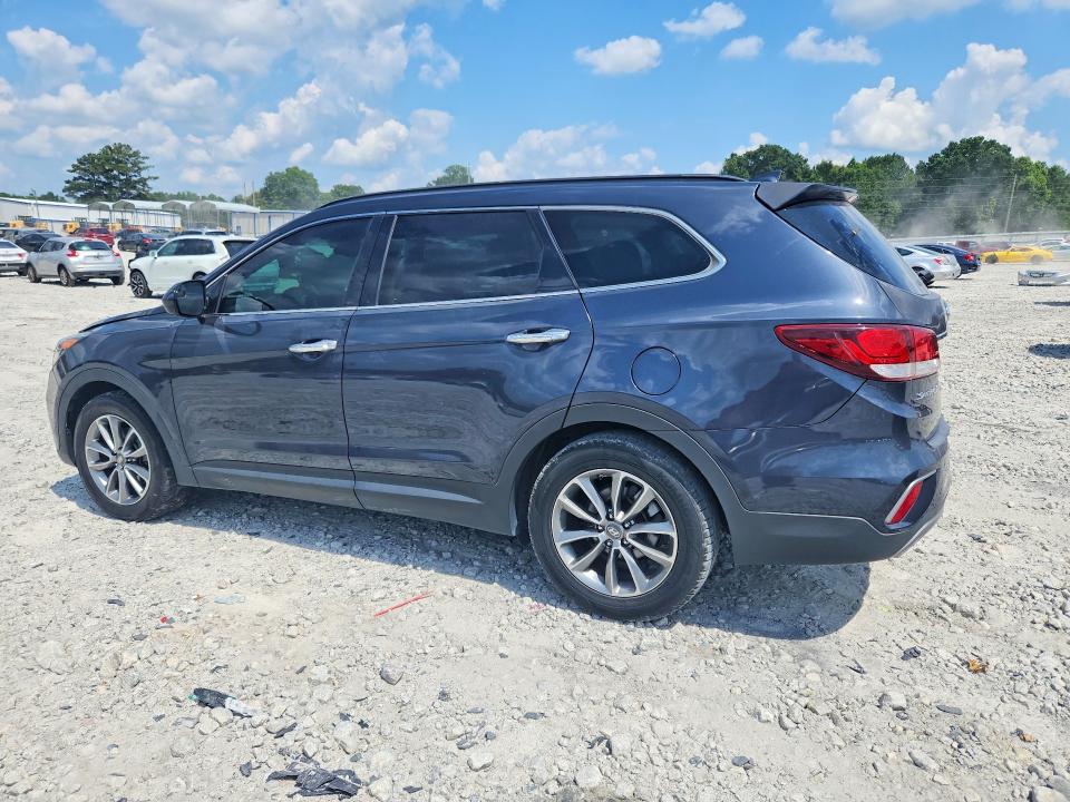 2017 Hyundai Santa fe VIN KM8SM4HF8HU212447 COPART salvage auction — REAR END, Ga - Certificate Of Title, sold $1,850 on 2026-07-29 (photo 2)