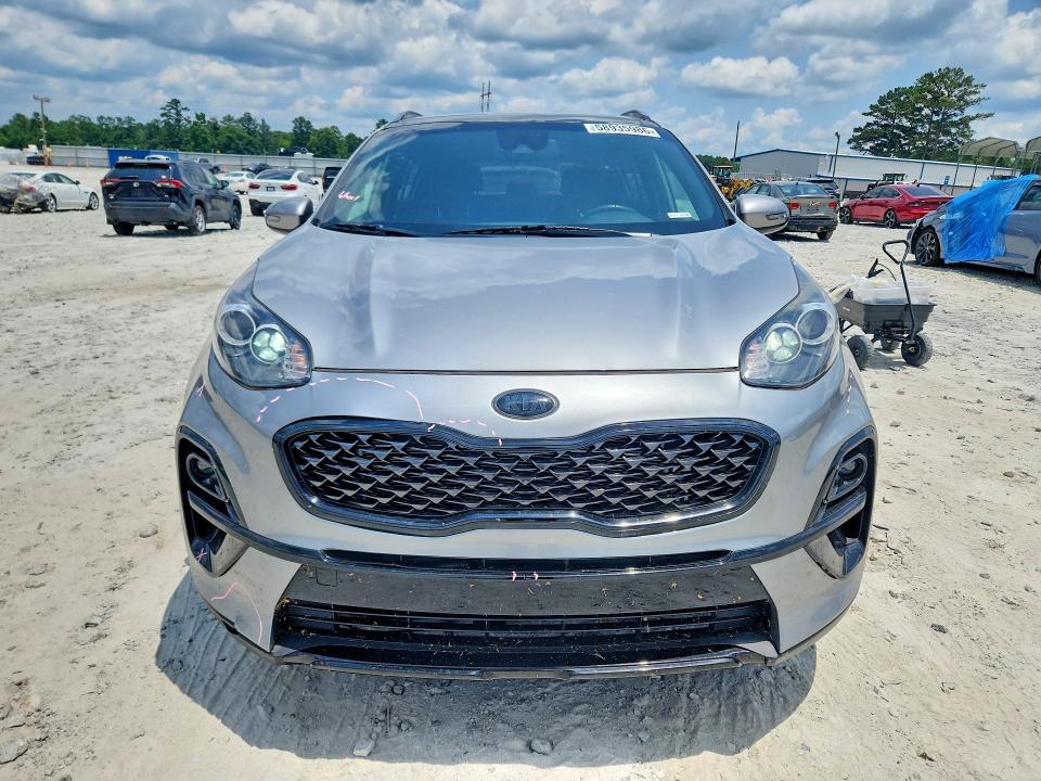 2021 Kia Sportage VIN KNDP63AC0M7918271 COPART salvage auction — FRONT END, Ga - Cert Of Title-Rebuilt Salvage, sold $600 on 2026-07-27 (photo 5)