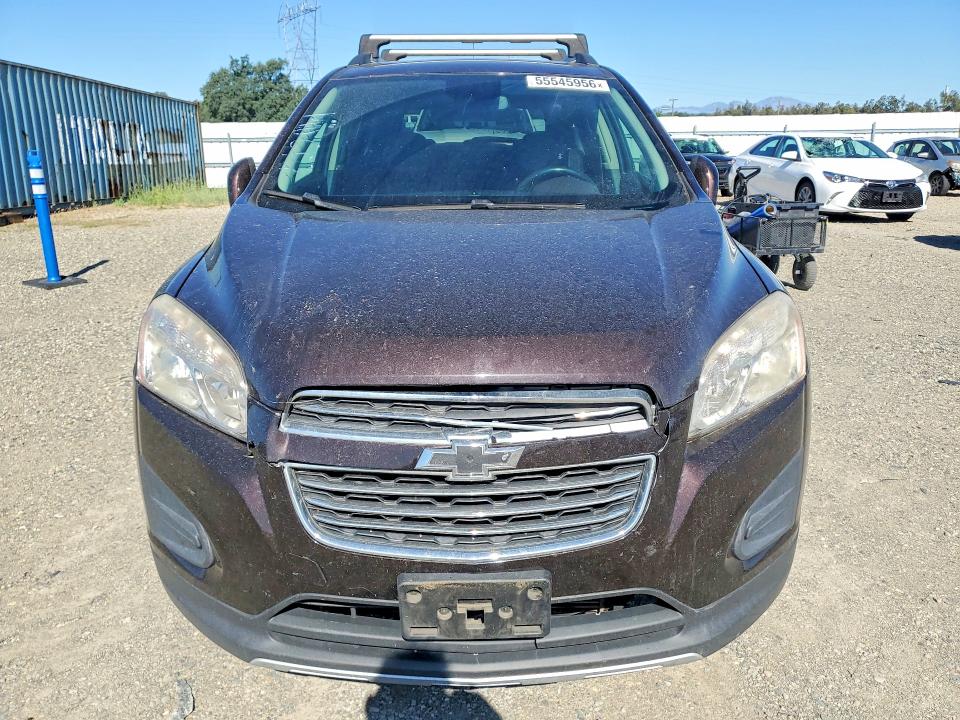 2015 Chevrolet Trax VIN KL7CJLSB6FB075967 COPART salvage auction — FRONT END, Ca - Dis/Dlr/Exp Only Clean Title, sold $475 on 2026-07-31 (photo 5)