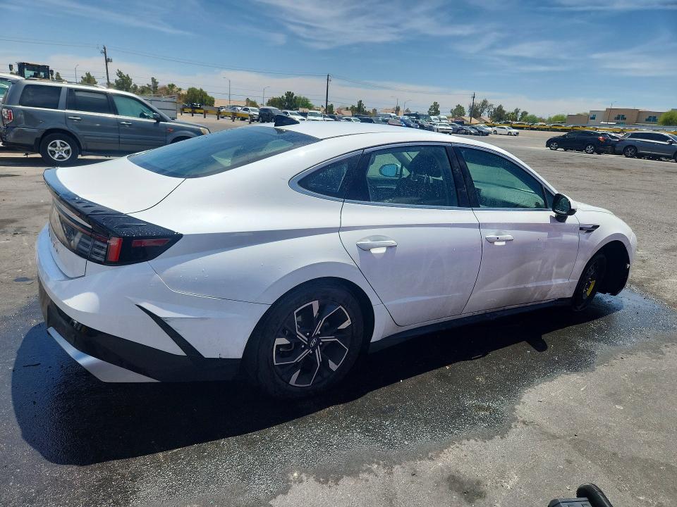 2025 Hyundai Sonata VIN KMHL64JA5SA487182 COPART salvage auction — FRONT END, Nv - Salvage Title, sold $8,600 on 2026-07-06 (photo 3)