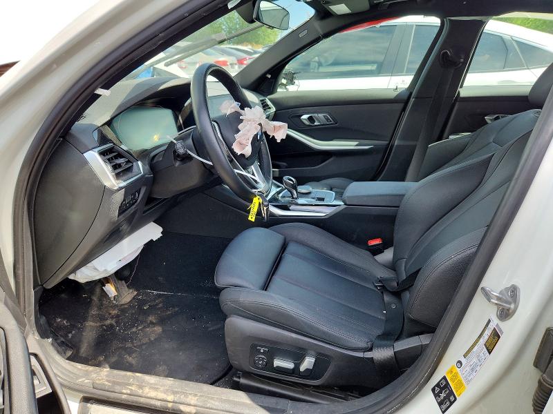 2021 BMW 3 series VIN 3MW5R7J01M8B55278 COPART salvage auction — FRONT END, ON - PERMIT SALVAGE, sold $8,400 on 2026-07-30 (photo 7)