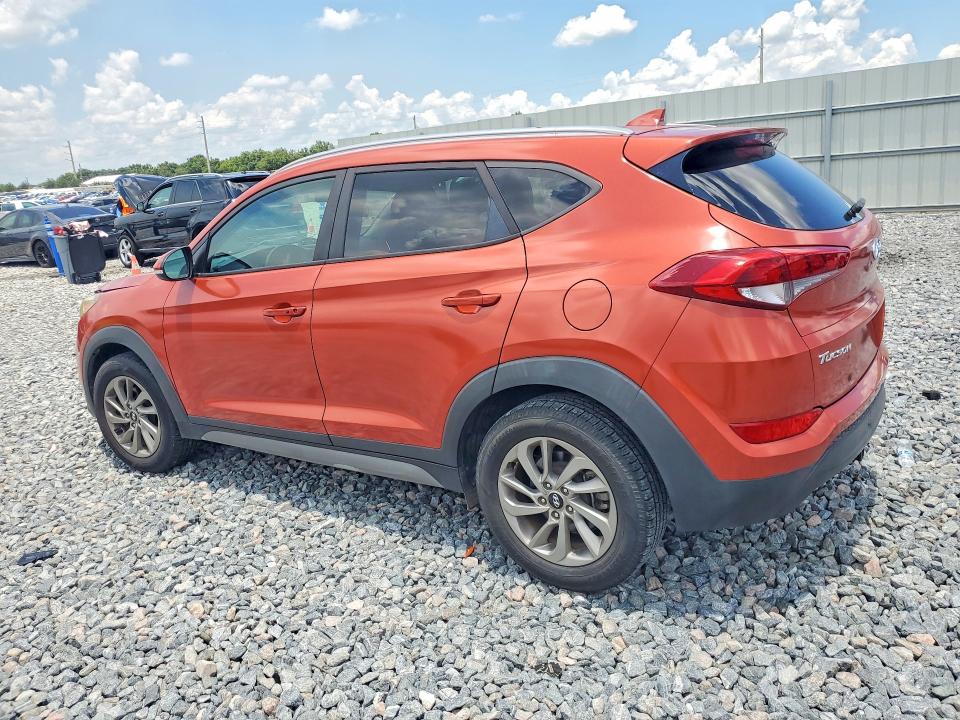 2017 Hyundai Tucson VIN KM8J33A43HU441488 COPART salvage auction — BURN, Fl - Cert Of Title Slvg Rebuildable, sold $3,900 on 2026-07-07 (photo 2)