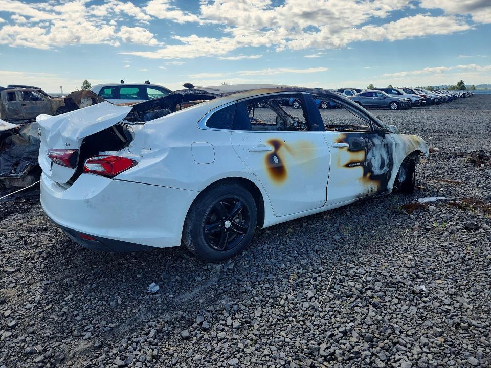 2022 Chevrolet Malibu limited VIN 1G1ZD5ST3NF152089 COPART salvage auction — BURN, WA - BILL OF SALE, sold $30 on 2026-07-08 (photo 3)