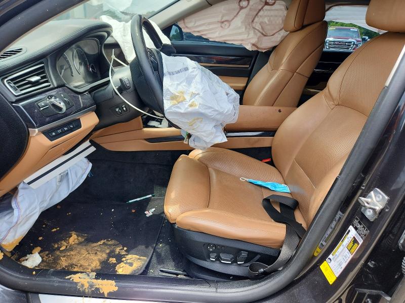 2009 BMW 7er VIN WBAKB835X9CY60814 COPART salvage auction — FRONT END, Ms - Cert Of Title-Salvaged, sold $1,000 on 2026-07-10 (photo 7)