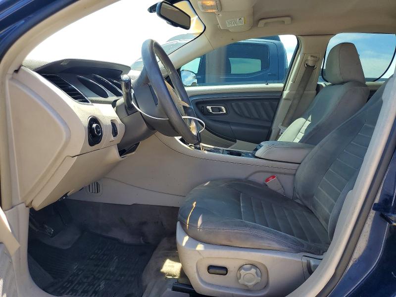 2012 Ford Taurus VIN 1FAHP2DW2CG124152 COPART salvage auction — FRONT END, Ca - Salvage Certificate, sold $200 on 2026-07-09 (photo 7)