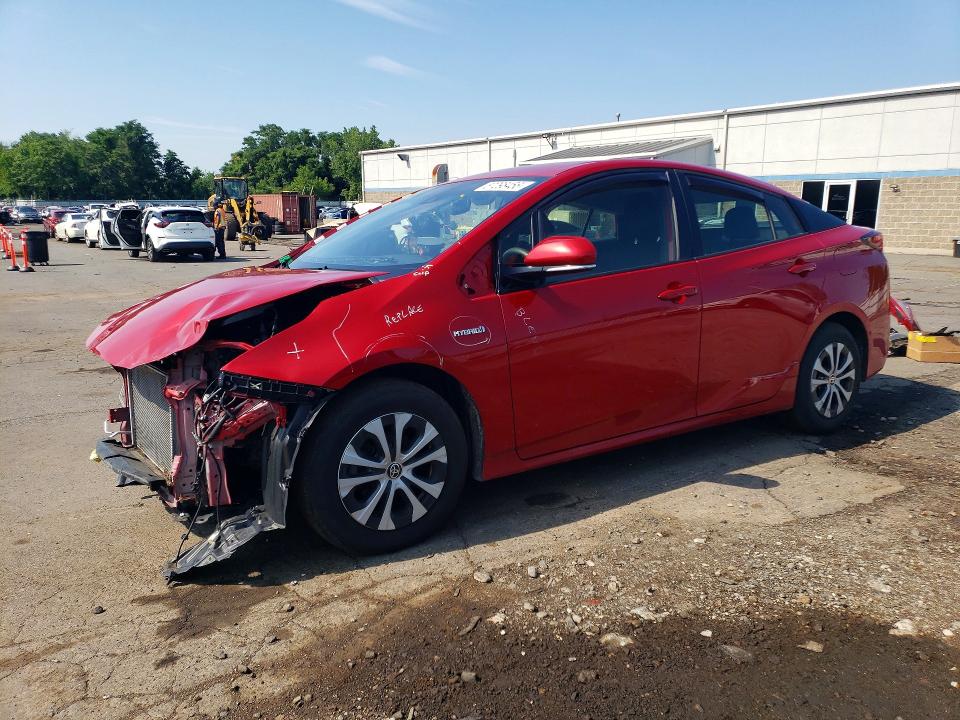 2020 Toyota Prius VIN JTDL9RFU9L3013432 COPART salvage auction — FRONT END, CT - CERT OF TITLE-SALVAGE, sold $3,150 on 2026-07-02 (photo 1)