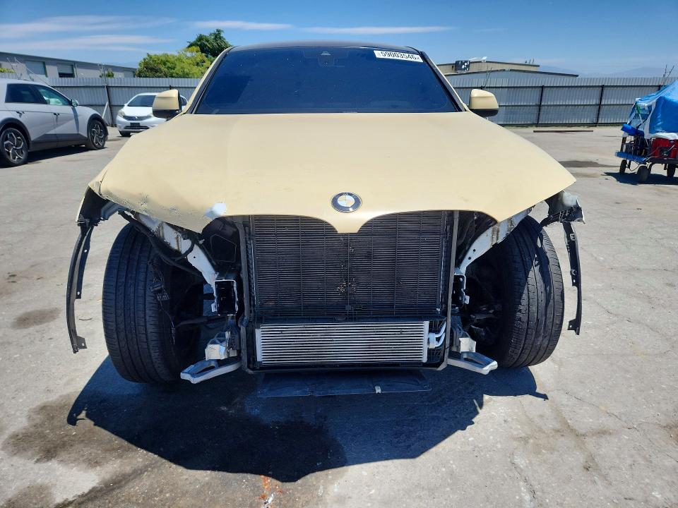 2022 BMW X4 VIN 5UX33DT00N9K67342 COPART salvage auction — FRONT END, Ca - Salvage Certificate, sold $9,300 on 2026-07-10 (photo 5)