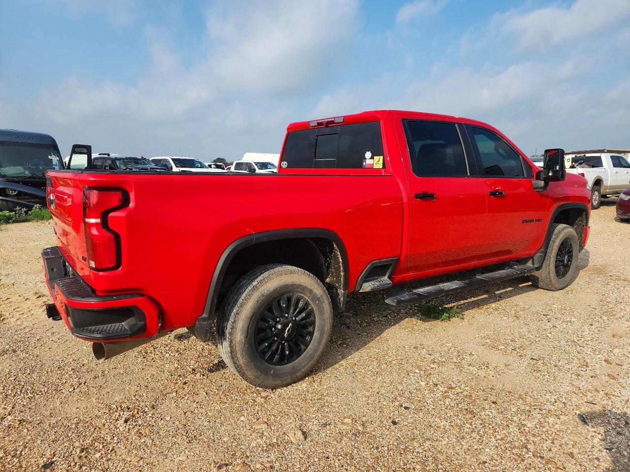 2024 Chevrolet Silverado 2500 VIN 2GC4YNEY2R1225124 COPART salvage auction — Front End, TX - SALVAGE VEHICLE TITLE, sold $32,250 on 2026-07-02 (photo 3)