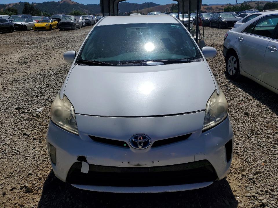 2015 Toyota Prius VIN JTDKN3DUXF0482557 COPART salvage auction — FRONT END, Ca - Salvage Certificate, sold $1,150 on 2026-07-07 (photo 5)