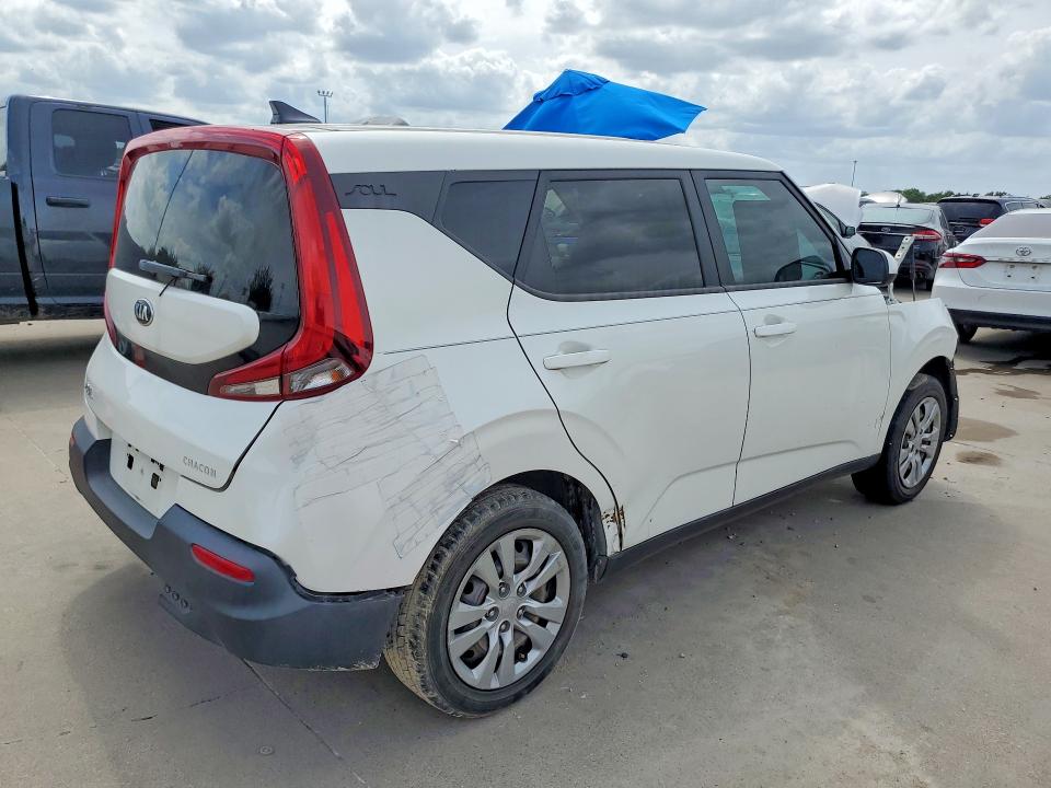 2021 Kia VIN KNDJ23AU6M7736987 COPART salvage auction — STRIPPED, Tx - Certificate Of Title (P), sold $1,500 on 2026-07-09 (photo 3)