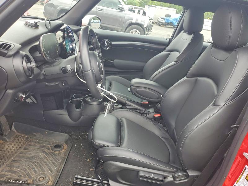 2022 Mini Cooper VIN WMW53DH07N2R47120 COPART salvage auction — FRONT END, Or - Salvage Title Certificate, sold $3,100 on 2026-08-24 (photo 7)