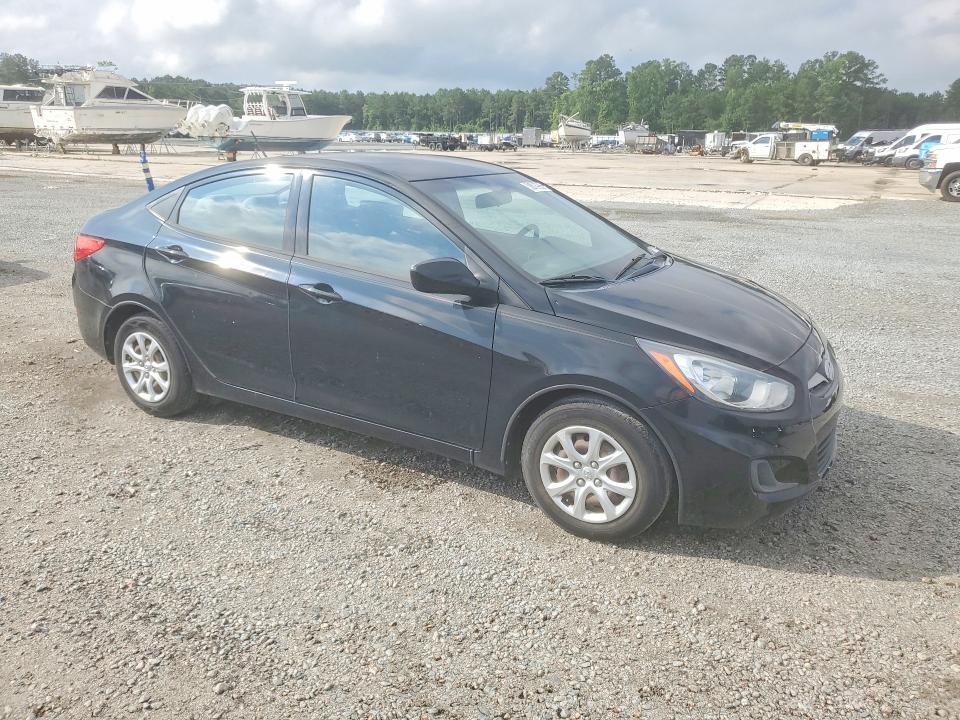 2014 Hyundai Accent VIN KMHCT4AE6EU776490 COPART salvage auction — MECHANICAL, Sc - Dealer Only Clean Title, sold $1,146 on 2026-07-27 (photo 4)