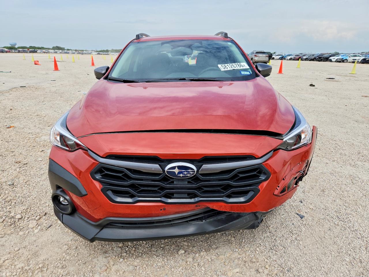 2025 Subaru Crosstrek VIN JF2GUHDC1SH213728 COPART salvage auction — Rear End, TX - SALVAGE VEHICLE TITLE, sold $3,150 on 2026-07-09 (photo 5)