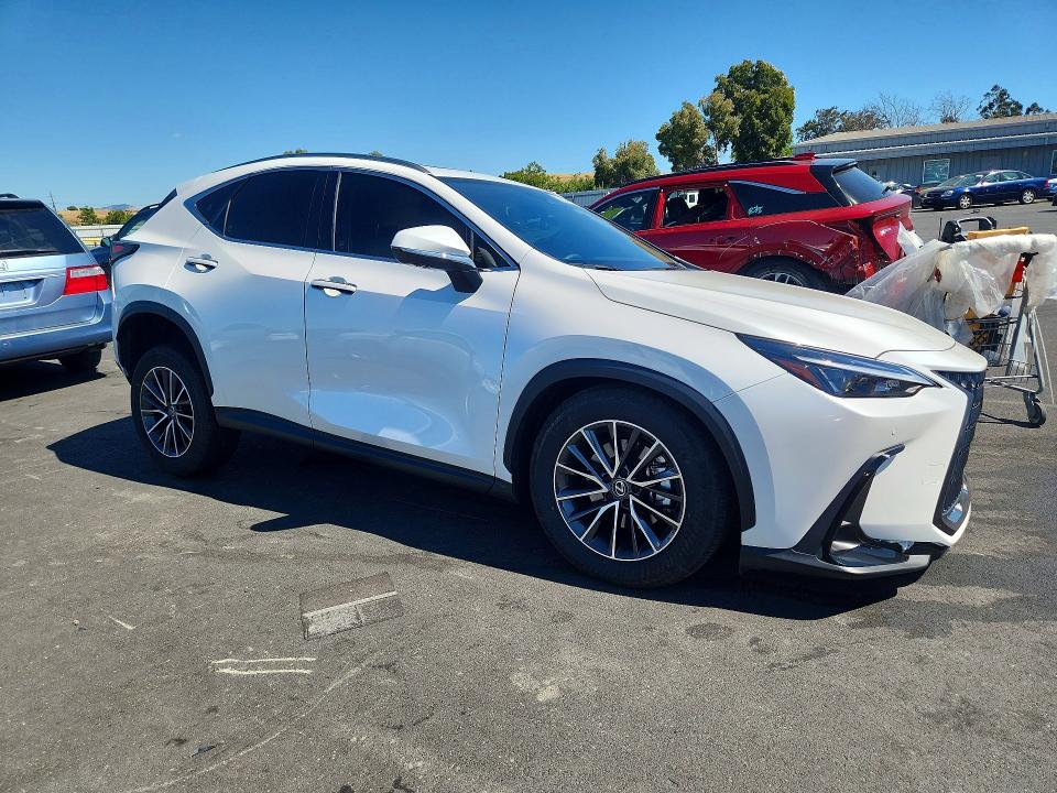 2025 Lexus Nx VIN JTJGKCEZ0S5030930 COPART salvage auction — FRONT END, Ca - Salvage Certificate, sold $22,200 on 2026-07-13 (photo 4)