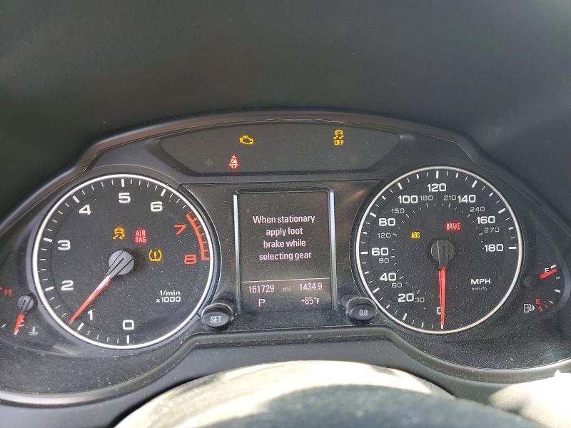 2012 Audi Q5 VIN WA1DKAFP7CA031521 COPART salvage auction — FRONT END, Ma - Cert Of Title-Reconstrctd Coll, sold $575 on 2026-07-09 (photo 9)