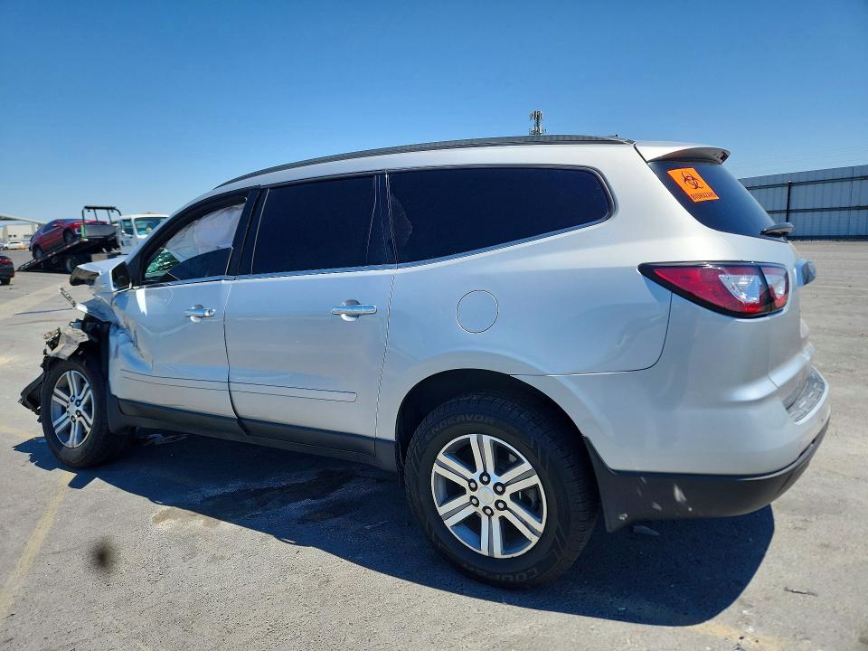 2016 Chevrolet Traverse VIN 1GNKRGKD0GJ185900 COPART salvage auction — FRONT END, Ca - Salvage Certificate, sold $325 on 2026-07-09 (photo 2)