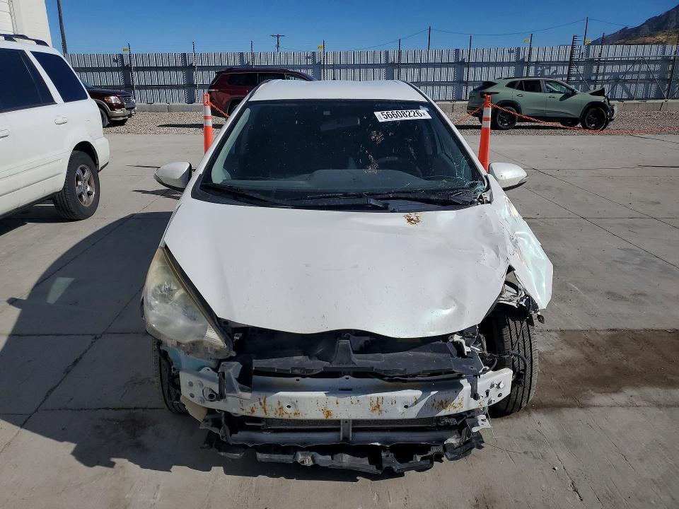 2013 Toyota VIN JTDKDTB30D1556184 COPART salvage auction — FRONT END, UT - SALVAGE CERTIFICATE, sold $600 on 2026-07-27 (photo 5)