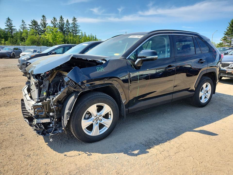 2019 Toyota Rav4 VIN 2T3R1RFVXKC051386 — COPART salvage auction photo