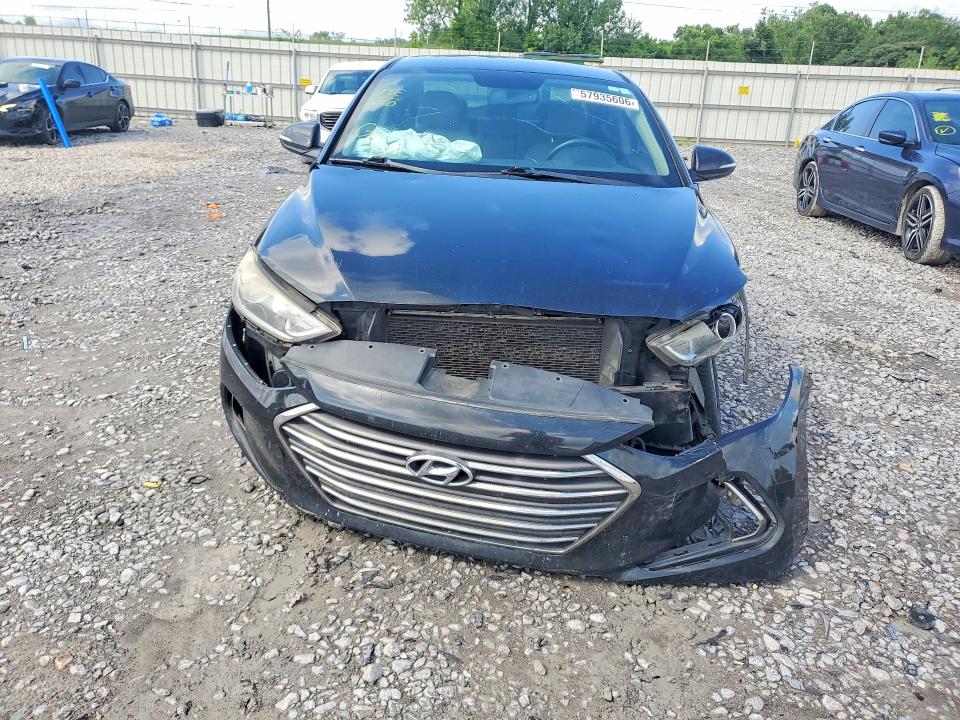 2017 Hyundai VIN KMHD84LFXHU074124 COPART salvage auction — FRONT END, AL - CERT OF TITLE-SALVAGE TITLE (P), sold $350 on 2026-07-28 (photo 5)