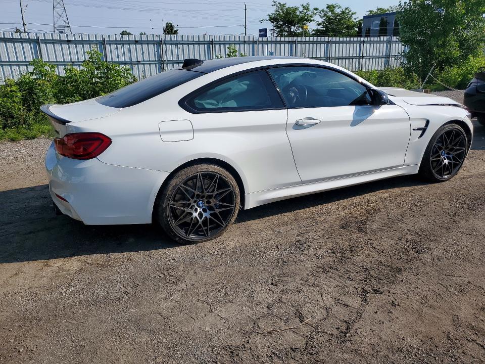 2018 BMW M4 VIN WBS4Y9C53JAC87959 COPART salvage auction — FRONT END, ON - PERMIT SALVAGE, sold $16,500 on 2026-07-28 (photo 3)