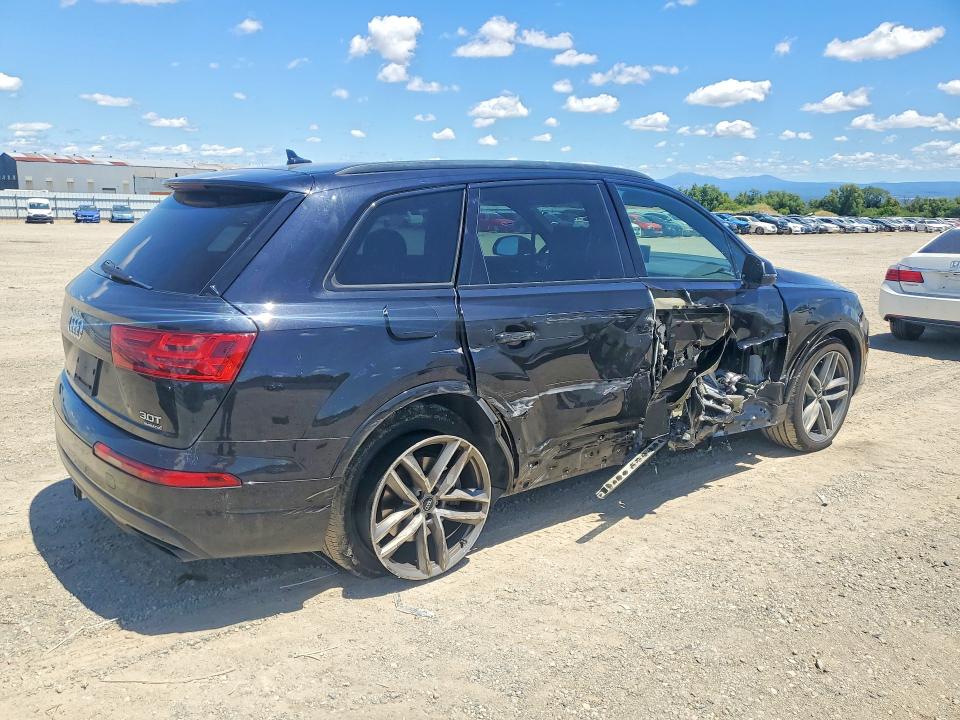 2018 Audi Q7 VIN WA1VAAF70JD006317 COPART salvage auction — SIDE, Ca - Salvage Certificate, sold $7,900 on 2026-07-10 (photo 3)